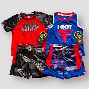 Toddler Athletic Outfits 2 Sets